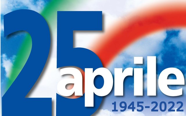 25 APRILE - Celebrazione 77° anniversario della Liberazione