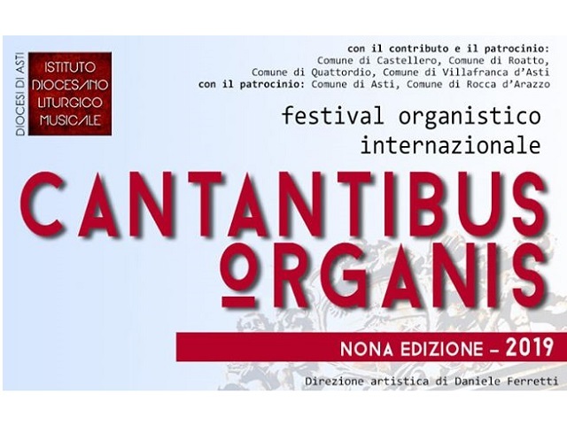 Villafranca d'Asti | Cantantibus Organis 2019 - concerto di Christian Tarabbia